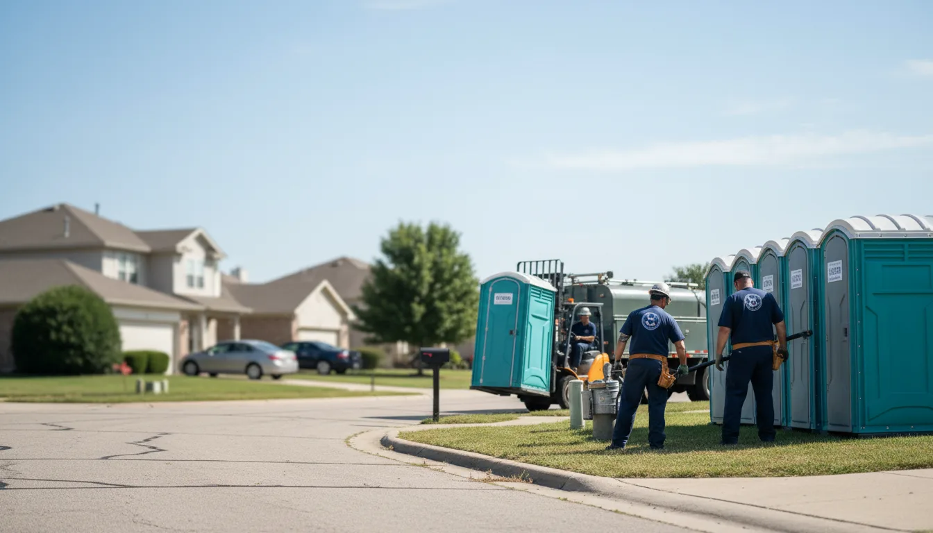 Porta Potty Rental in Wellington, OH near me